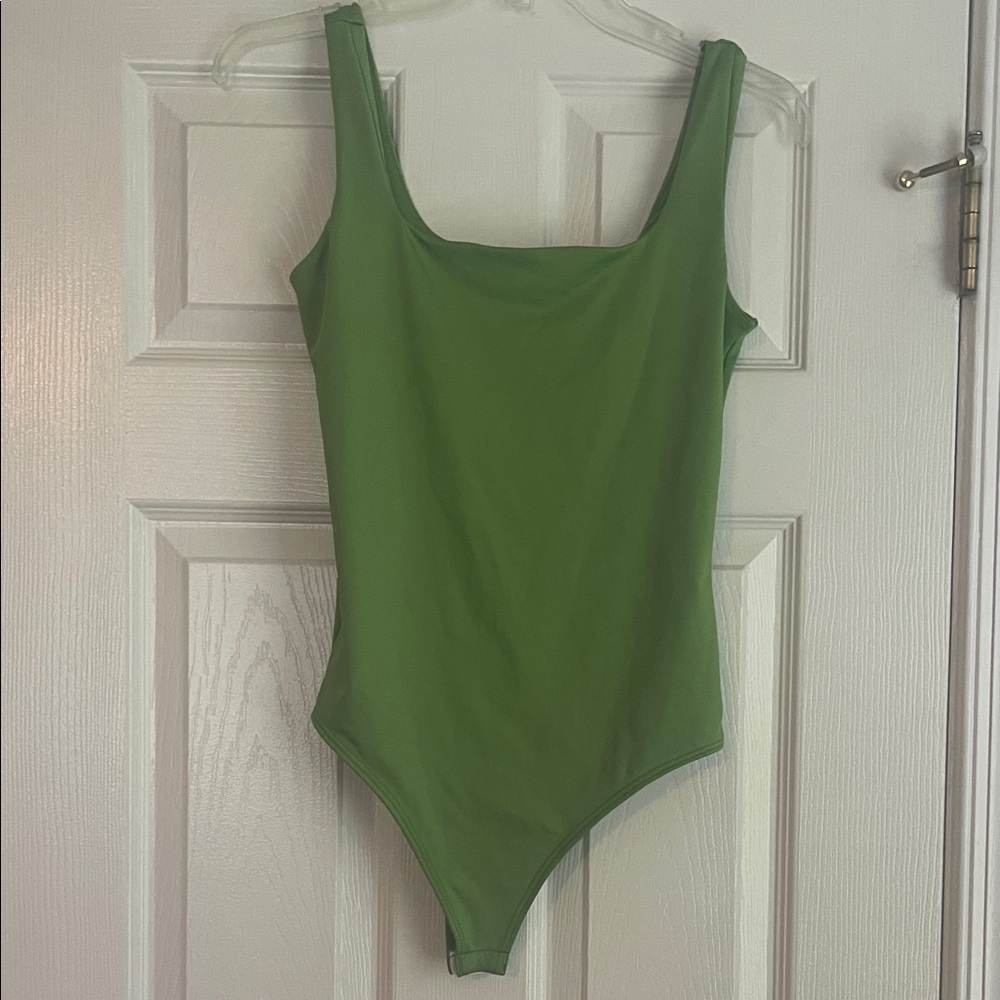 Live in the Moment Green One Piece Bodysuit